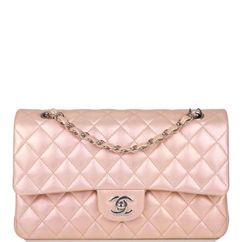 iridescent lambskin medium chanel.